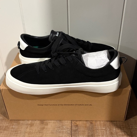Men’s Clearweather Black and White Sneakers with Logo main image 5